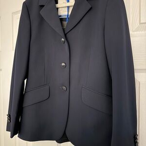 Tredstep Navy Junior Equestrian Show Coat NWT size 10X
